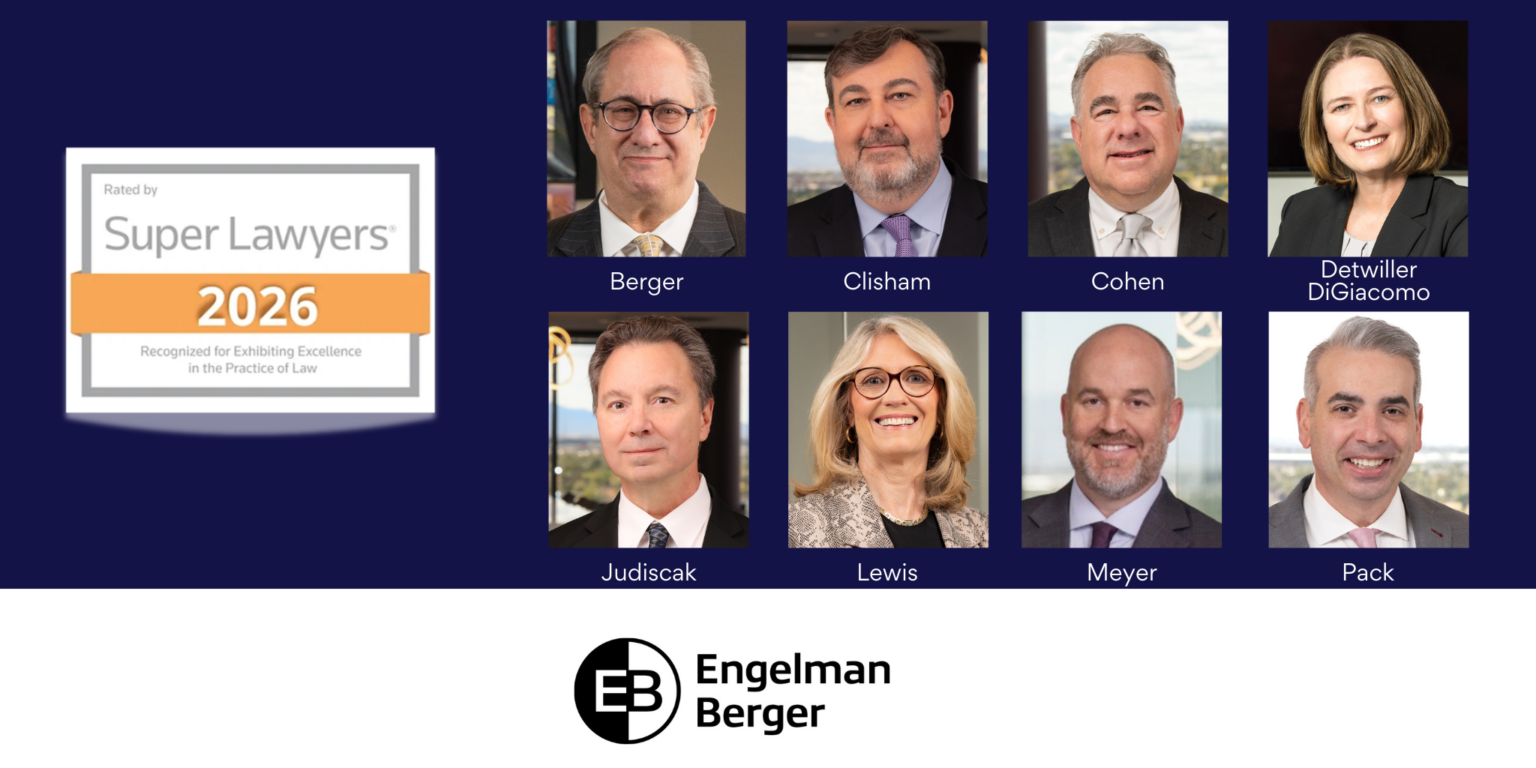 Engelman Berger Attorneys Named to 2026 Super Lawyers, Steven Berger ...